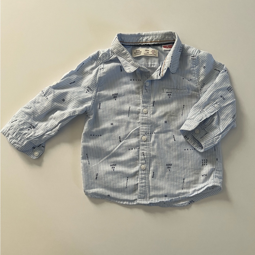 Zara Kids - baby boy button up shirt